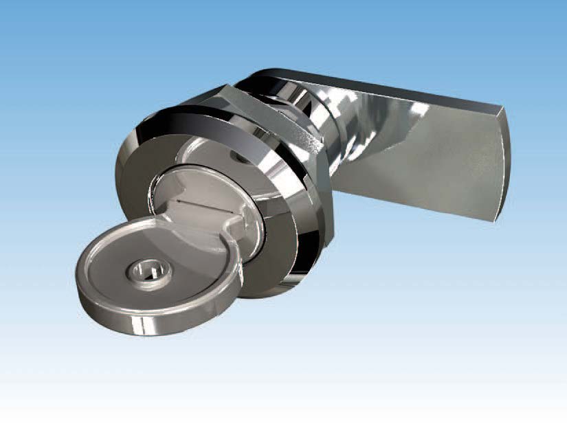 紧凑型直角回转圆柱形锁 - 13,5 mm