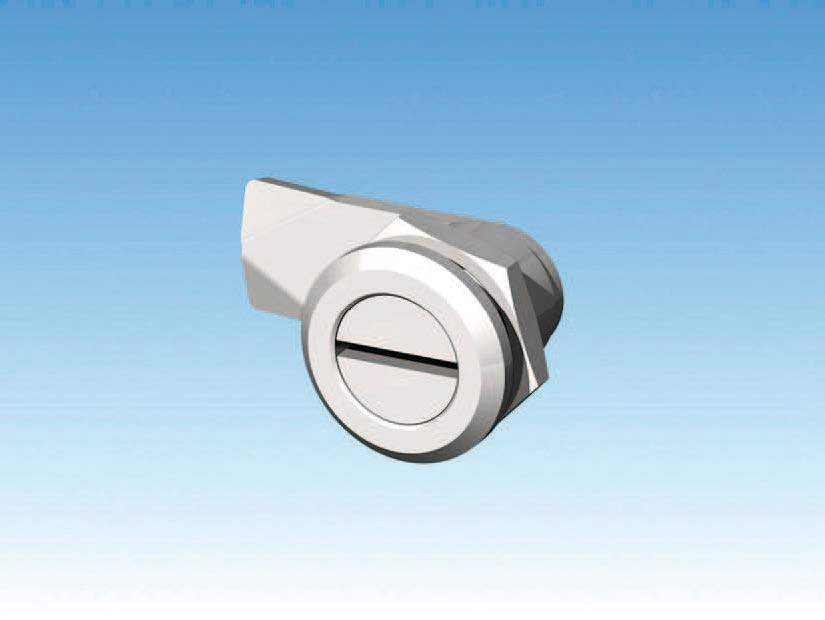 整套不锈钢紧凑型直角回转锁 - 13,5 mm