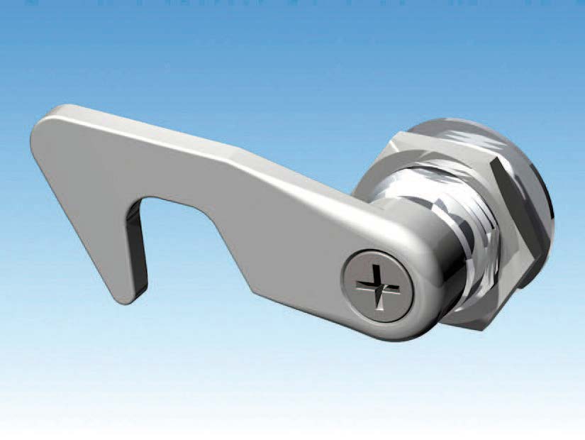 按压式钩形锁舌（工具驱动）直角回转锁