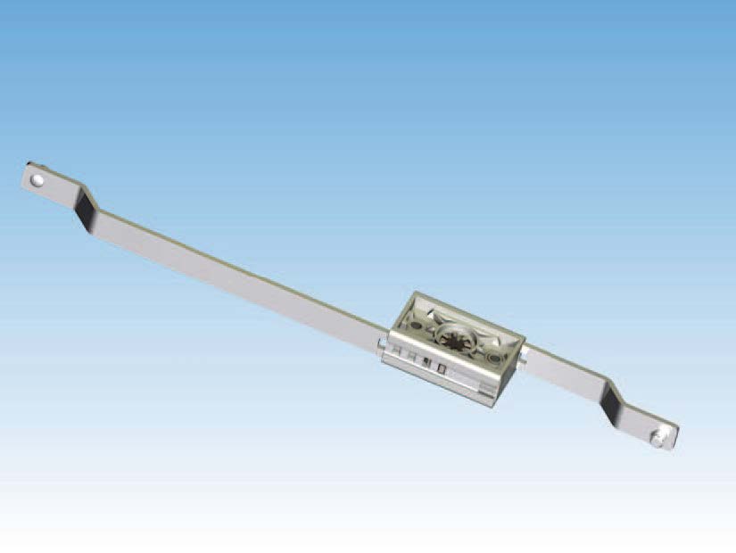   双重作用控制机械装置，扁连杆和导向件